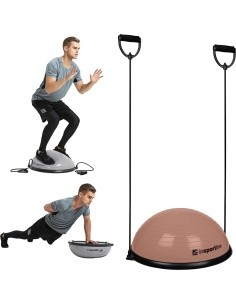 Tasakaalu poolkera inSPORTline Dome UNI - Mocha mousse
