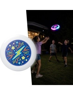 Valgustusega frisbee inSPORTline LFD108 - Sinine