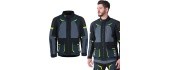 Motorcycle Jacket W-TEC Modock - Black/Blue
