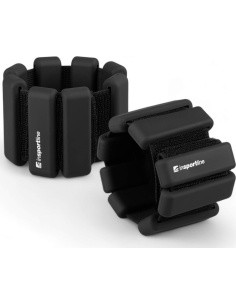 Pahkluu- ja randmeraskused inSPORTline Brace 2 x 1,5 kg - Must