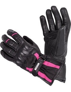 Naiste nahast mootorrattakindad W-TEC Pocahonta - Pink-Black