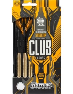 Terasotsaga nooled Harrows Club Brass, 3 tk