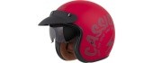 Motorcycle Helmet Cassida Oxygen Gear 2.0 Matte Red/Dark Red 2025