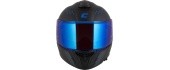 Motorcycle Helmet Cassida Integral GT 2.1 Flash Matte Black/Metallic Blue/Dark Gray