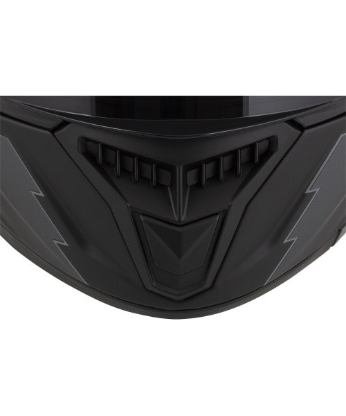 Mootorrattakiiver Cassida Integral GT 2.1 Flash, mattmust / metallik sinine / tumehall