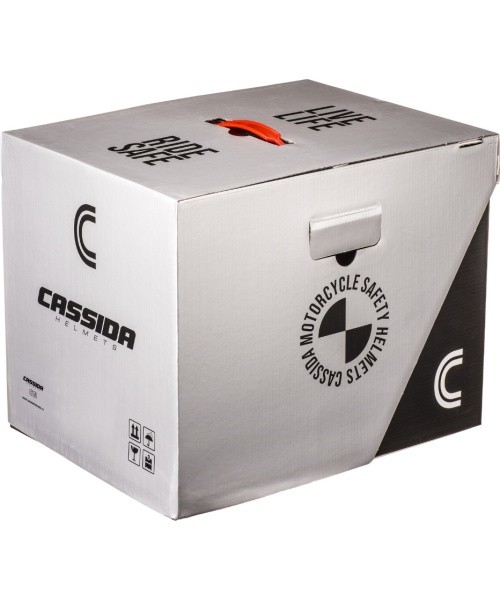Mootorrattakiiver Cassida Integral GT 2.1 Flash, mattmust / metallik sinine / tumehall