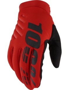 Men’s Cycling/Motocross Gloves 100% Brisker Red