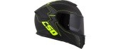 Motorcycle Helmet Cassida Integral GT 2.1 Flash Matte Black/Fluo Yellow/Dark Gray