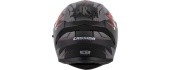 Motorcycle Helmet Cassida Orbit StriX Red/Gray/White/Black