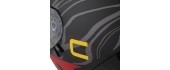 Motorcycle Helmet Cassida Orbit Multivers Matte Black/Red/Gray/Yellow