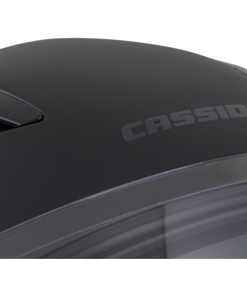 Motorcycle Helmet Cassida Orbit Solid Matte Black/Black