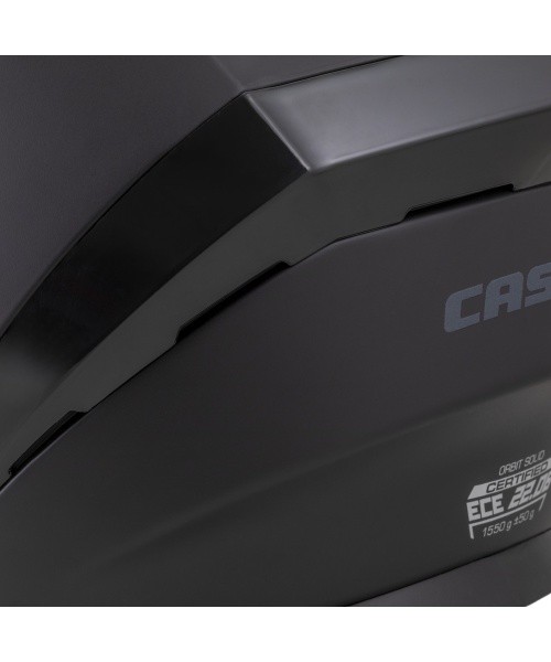 Motorcycle Helmet Cassida Orbit Solid Matte Black/Black
