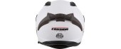 Mootorrattakiiver Cassida Aero Solid valge/must