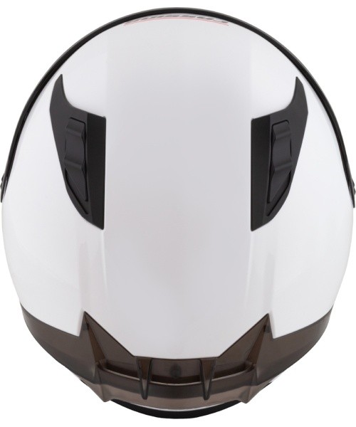 Motorcycle Helmet Cassida Aero Solid White/Black