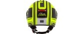 Motorcycle Helmet Cassida Handy Metropolis Safety Fluo Yellow/Black/Reflective Gray