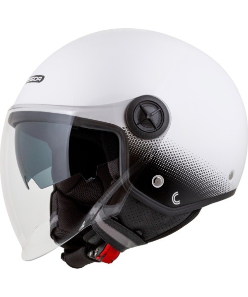 Motorcycle Helmet Cassida Handy Plus White/Black