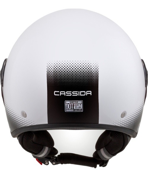 Motorcycle Helmet Cassida Handy Plus White/Black