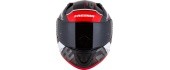 Motorcycle Helmet Cassida Aero Drome Black Pearl/Red/White/Gray