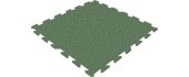Rubber Tile Base Standard - Puzzle, Green