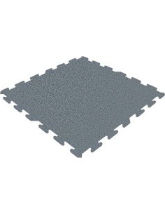 Rubber Tile Base Standard - Puzzle, Grey