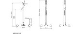 Multilevel barbell stands (2 pieces) with assistance MS-S108 2.0 - Marbo Sport
