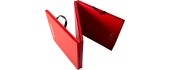 Kokkupandav võimlemismatt inSPORTline Trifold 180 x 60 x 3 cm - Punane