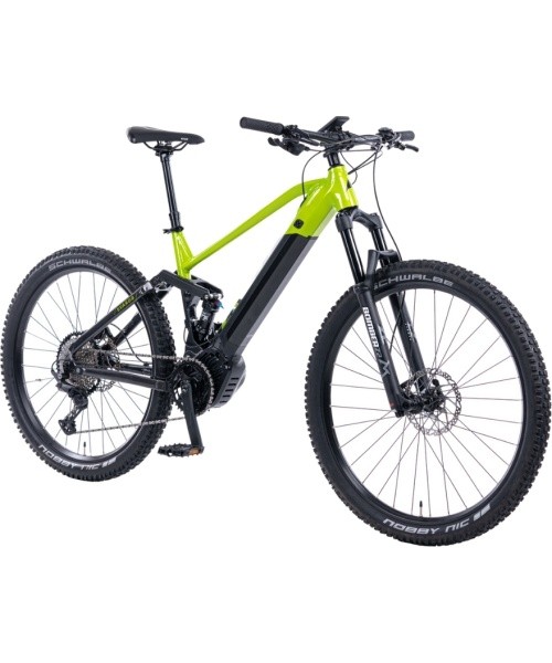 Full-Suspension Mountain E-Bike Levit Svarog BF Overstep 630 29”/27.5” – 2024 - Lime black pearl