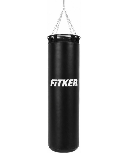 Punching Bag Fitker Olympic - ELITE, Black, artificial leather - 110x35cm