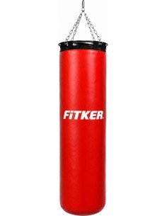 Punching Bag Fitker TRAINING, PVC - 150x45cm - Red