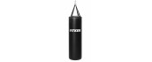 Poksikott JUNIOR, PVC, must - 100x35cm - Rihmad