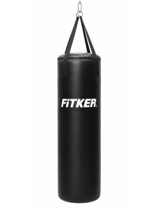 Poksikott Fitker® JUNIOR, PVC, must - 85x32cm - Rihmad