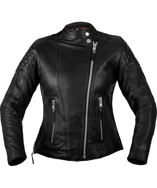 Women’s Leather Jacket W-TEC Mantura - Dark Brown
