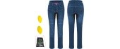 Women’s Motorcycle Jeans W-TEC Biterilla Eva Lady - Blue