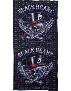 Multifunctional Neck Warmer W-TEC Black Heart Scarfest - Wings Skull