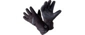 Heated Motorcycle/Cycling Gloves W-TEC HEATnoir - Black