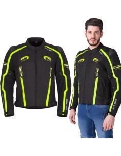 Mootorratta jope W-TEC Tonkawo - Black-Fluo