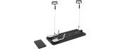 Pilates Reformer inSPORTline Trancer Basic - Black