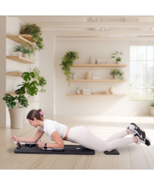 Pilates Reformer inSPORTline Trancer Basic - Black