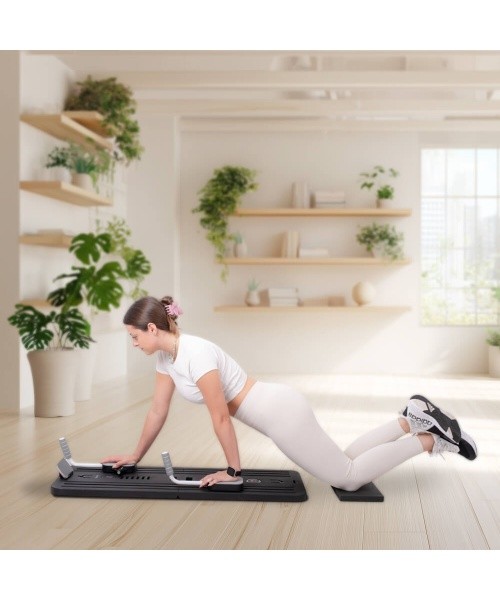 Pilates Reformer inSPORTline Trancer Basic - Black