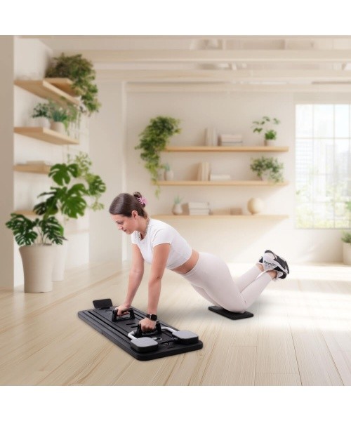 Pilates Reformer inSPORTline Trancer Basic - Black