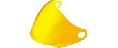 Long Replacement Visor for Cassida Handy & Handy Plus Helmets (Mirrored Gold)