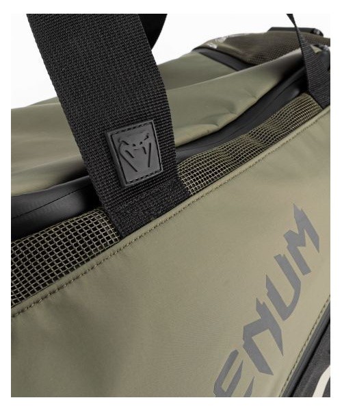 Venum Trainer Lite Evo Sports Bags - Khaki/Black