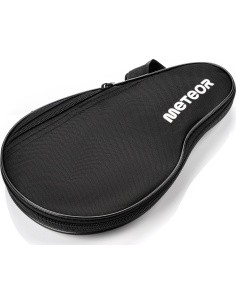 Lauatennise reketi ja pallide kott Meteor Pro, must, 16004