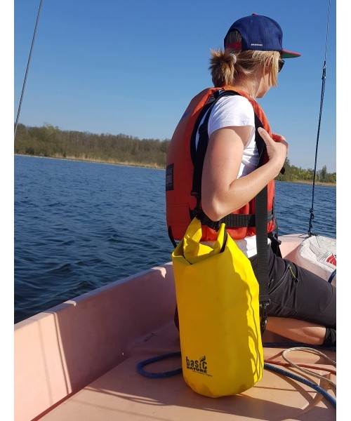  Dry Bag Basic Nature 500D 10L, Yellow