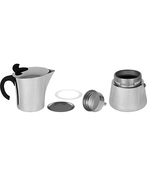 Stainless Steel Espresso Maker BasicNature, 2 Cups