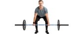 Barbell with Bearings inSPORTline OLYMPIC OB-86 PCWC