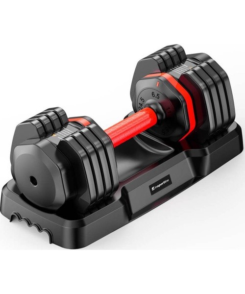 Adjustable Single-Handed Dumbbell inSPORTline DuraBell® 6.5 – 24.5 kg