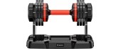 Reguleeritava raskusega ühekäe hantel inSPORTline DuraBell® 6,5–24,5 kg