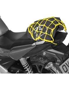 Motorcycle Cargo Net Oxford 38 x 38 Fluo Yellow/Reflective