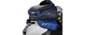 Motorcycle Tank Bag Oxford M30R 30 L Black/Blue w/ Magnetic Base
